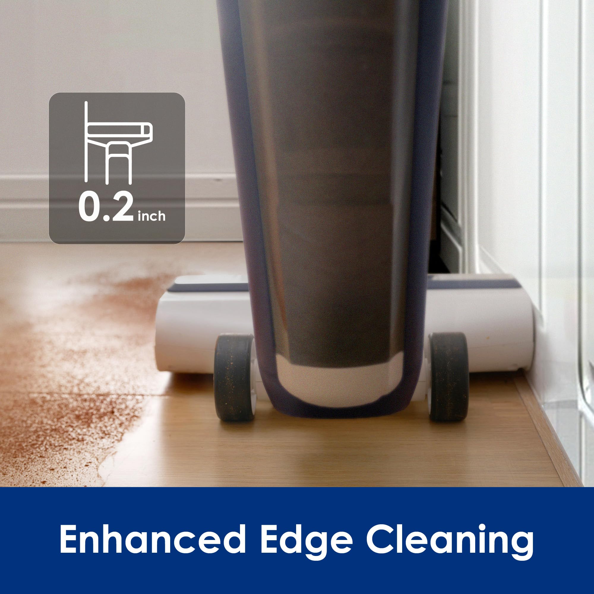Tineco iFLOOR 5 Breeze Complete Wet Dry Vacuum Cordless Floor Washer, One-Step Cleaning for Hard Floors