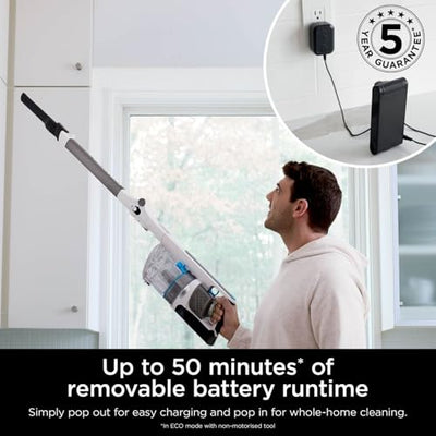 Shark PowerPro Pet Cordless Stick Vacuum Cleaner, Lightweight, Floor Detect Technology
