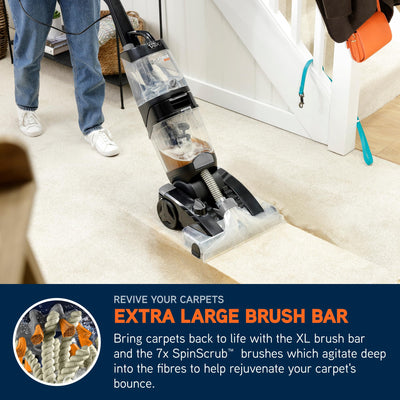 Vax Platinum Power Max Carpet Cleaner Machine, Rug, Upholstery, Car, Stair Upright Shampooer Washer