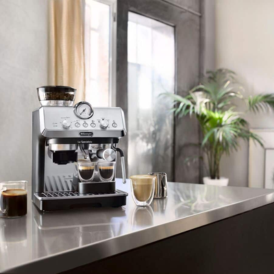 Delonghi EC9155.MB La Specialista Arte Compact Manual Bean to Cup Espresso Coffee Machine Black