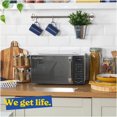 Russell Hobbs RHMT2045S 20 Litre Touch Control Digital Microwave Silver